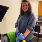 Clean Impact commercial cleaning in Springfield employee photo