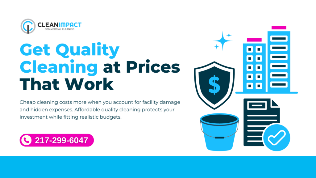 Affordable Commercial Cleaning Springfield That Doesn't Shortcut