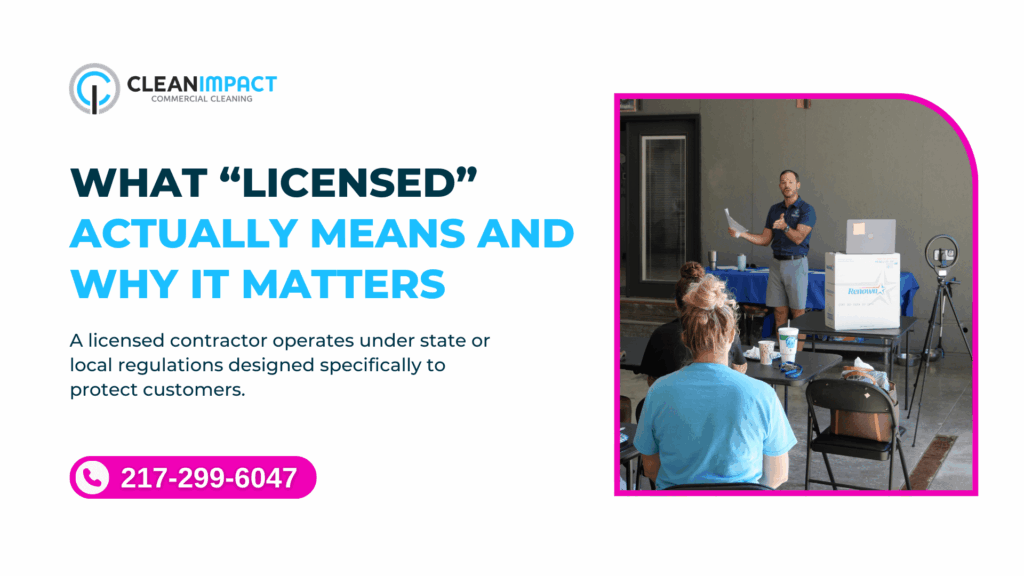 Licensed Commercial Cleaners Springfield il